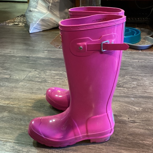 Hunter Rain Boots-Fusia Pink - Picture 11 of 13